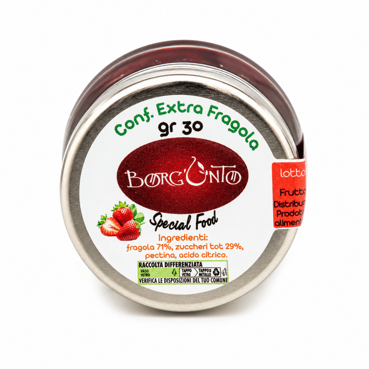 Confettura di Fragola Special Fruit – Borgunto - Borgunto